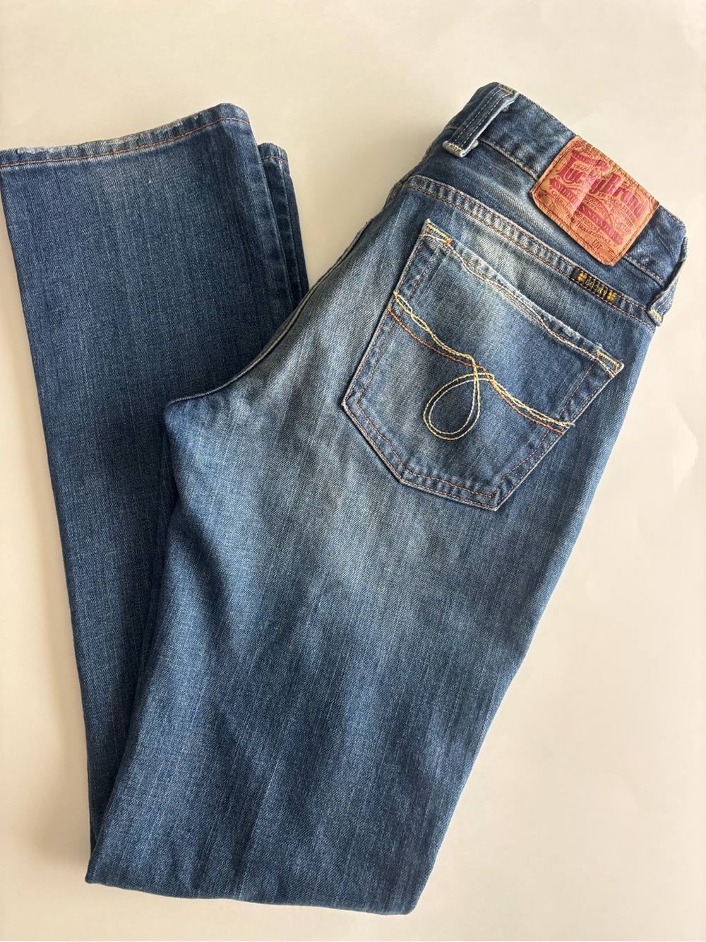 Lucky Brand size 6 Denim Jeans with Contrast Stitching